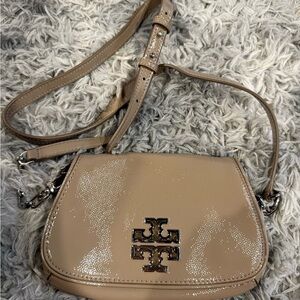 Tory Burch Beige Crossbody Bag